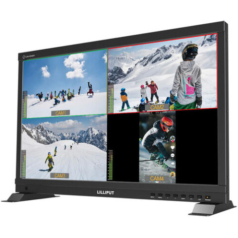 Lilliput PVM220S 21.5 inch Live Stream Quad-Split Broadcast Monitor