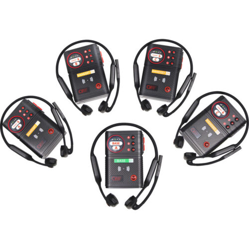 Crystal Video Technology Teamcom Wireless Intercom System