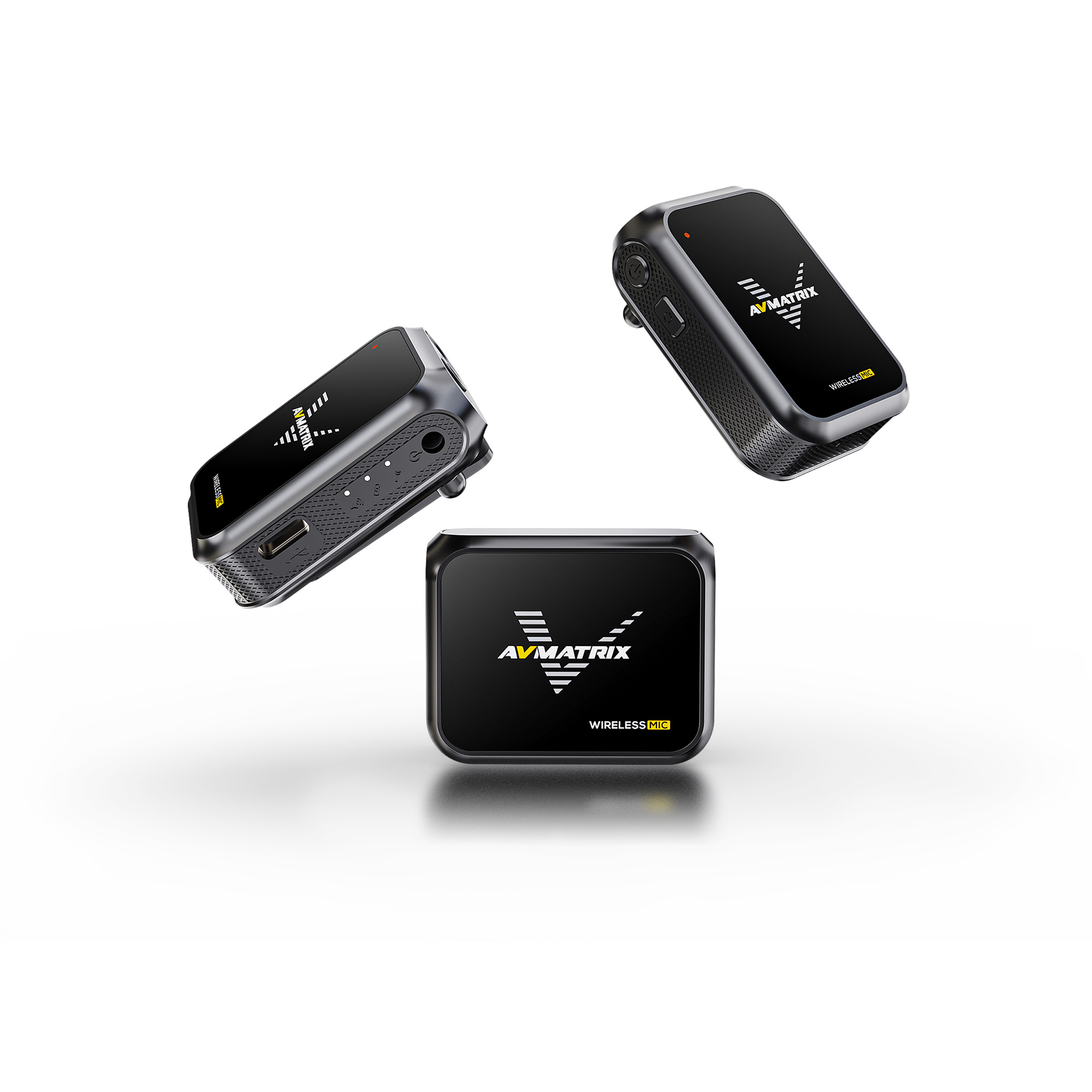 AVMATRIX WM12 2-Person Mini Wireless Microphone System