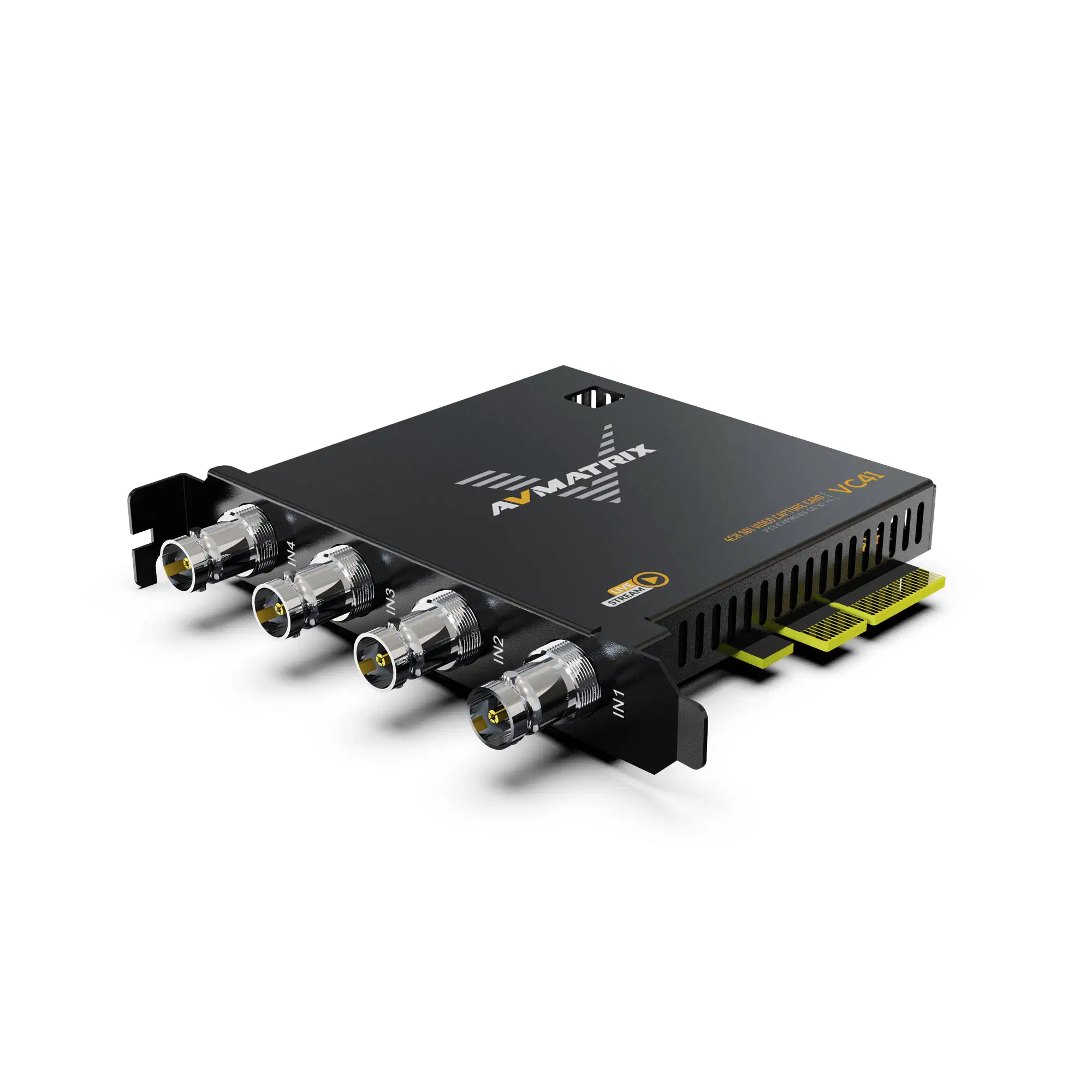 AVMATRIX VC41 4-CH 3G-SDI PCIE Capture Card