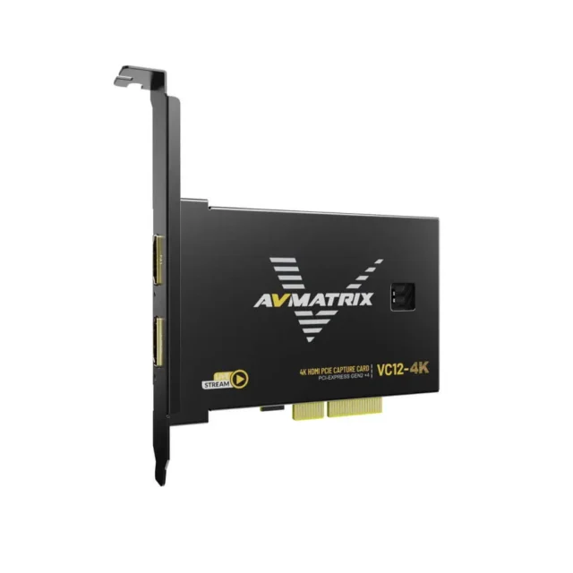 AVMATRIX VC12-4K UHD 4K HDMI PCIe Capture Card