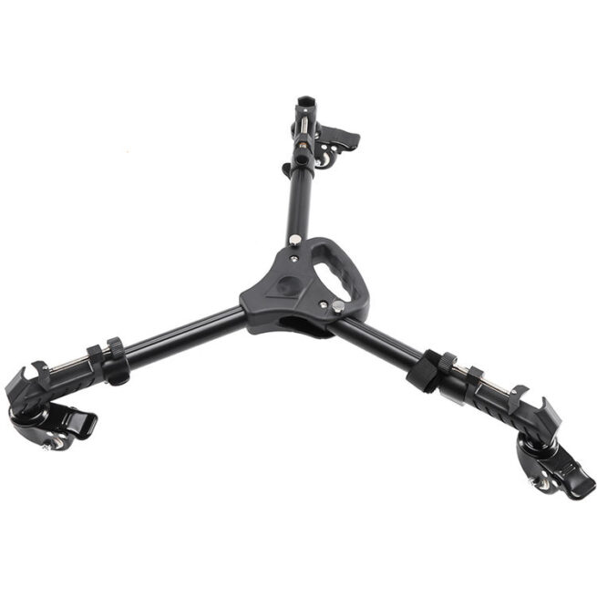 Miliboo MJL01 Heavy-Duty Tripod Dolly with Rubber Wheels