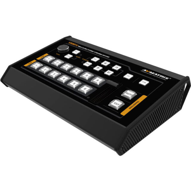 AVMATRIX VS0601U Mini 6-Channel SDI/HDMI Multi-Format Video Switcher