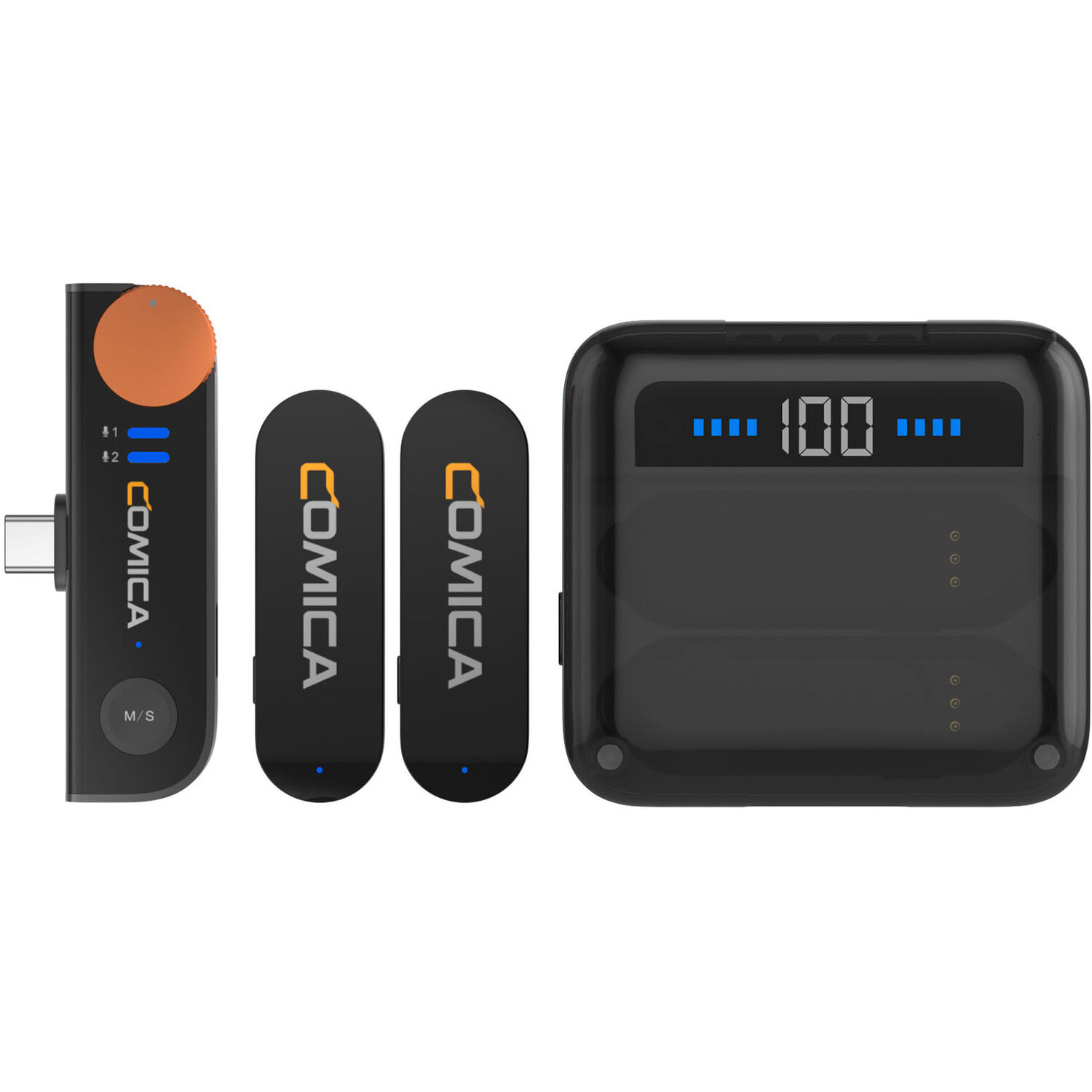 Comica Audio Vimo S UC 2-Person Wireless Microphone System (USB-C Connector)