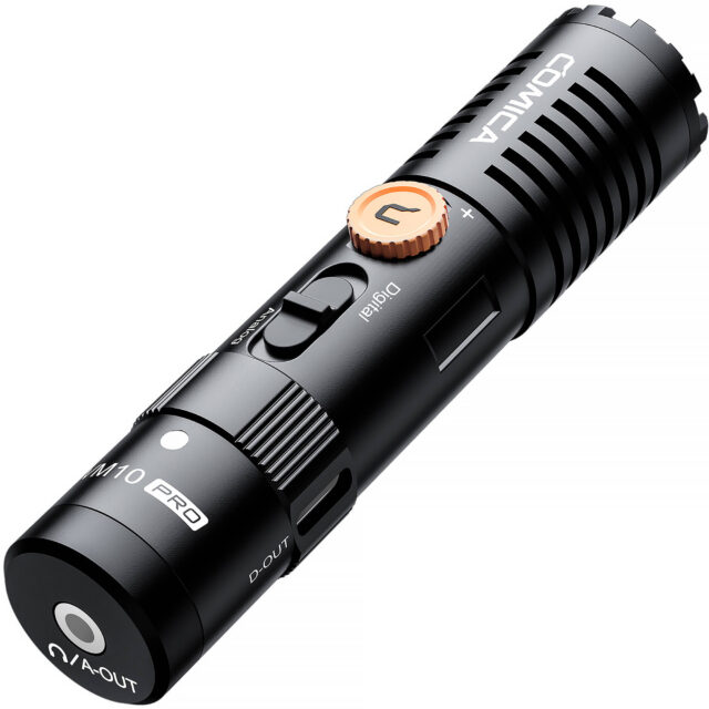 Comica Audio VM10 PRO Mini Supercardioid Digital/Analog Shotgun Microphone