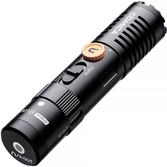 Comica Audio VM10 PRO Mini Supercardioid Digital/Analog Shotgun Microphone