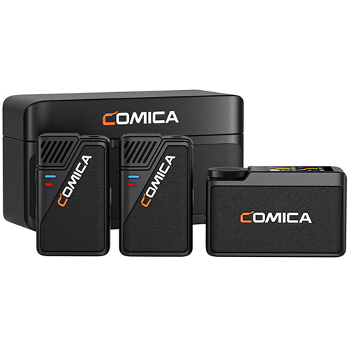 Comica Audio BooMax 2-Person Wireless Microphone System/Recorder
