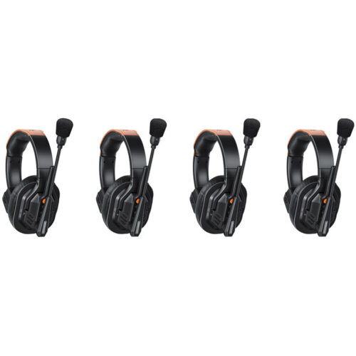 Comica Audio Seekcom S1 Wireless Intercom Headset System (Four Set)