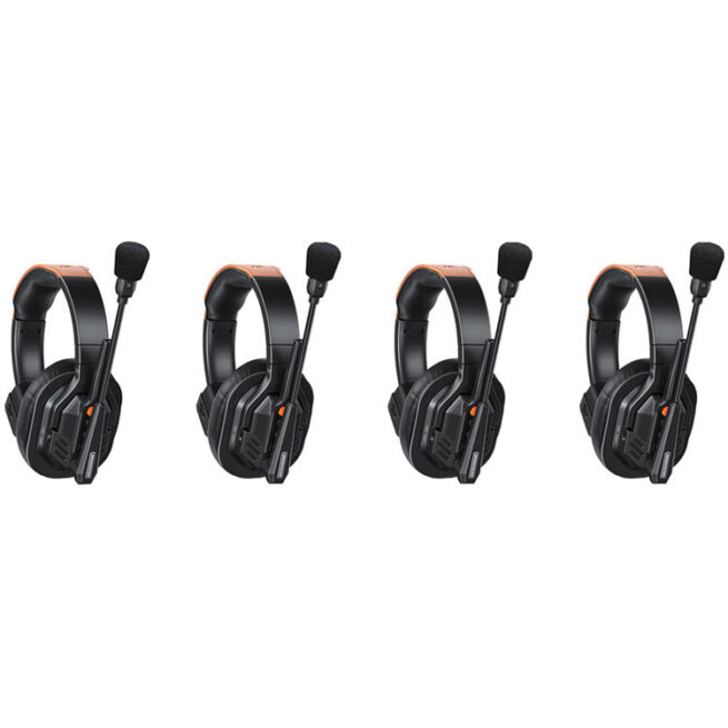 Comica Audio Seekcom S1 Wireless Intercom Headset System (Four Set)