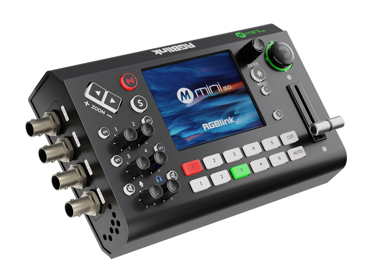 RGBlink mini-ISO 10 channel All-in-One Switcher