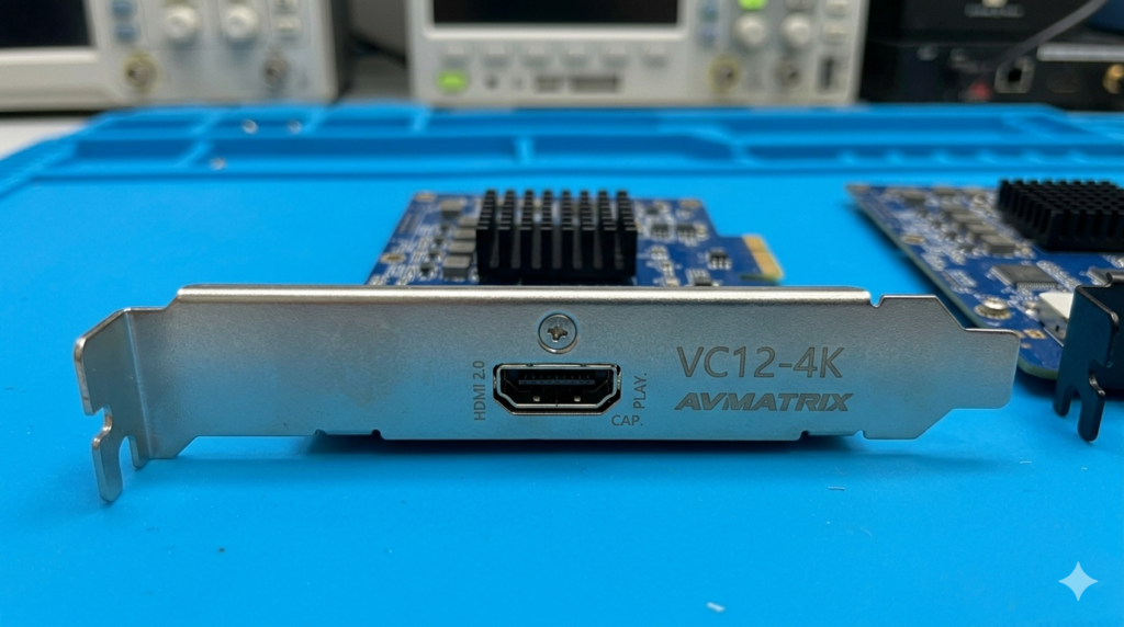 AVMatrix VC12-4K HDMI 2.0 Port Close-up