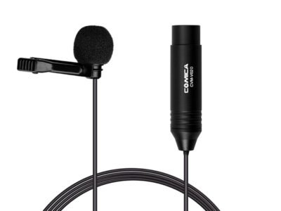 Comica Audio CVM-V02O XLR 48V Phantom Power Lavalier Microphone (4.5m Cable)