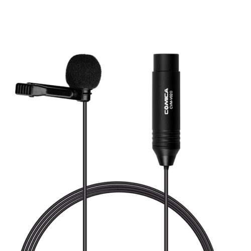 Comica Audio CVM-V02O XLR 48V Phantom Power Lavalier Microphone (4.5m Cable)