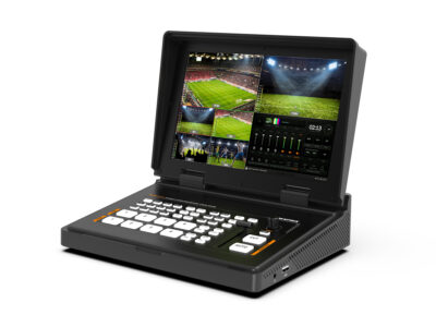 AVMATRIX SHARK H4 PLUS 4-Channel HDMI Video Switcher with 10.1" IPS Display